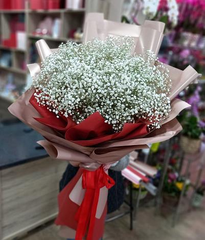 Букет цветов из: Гипсофила в Семеновке