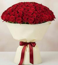 Букет 101 Красная роза Милано #REPLACE_PRED# Семеновке