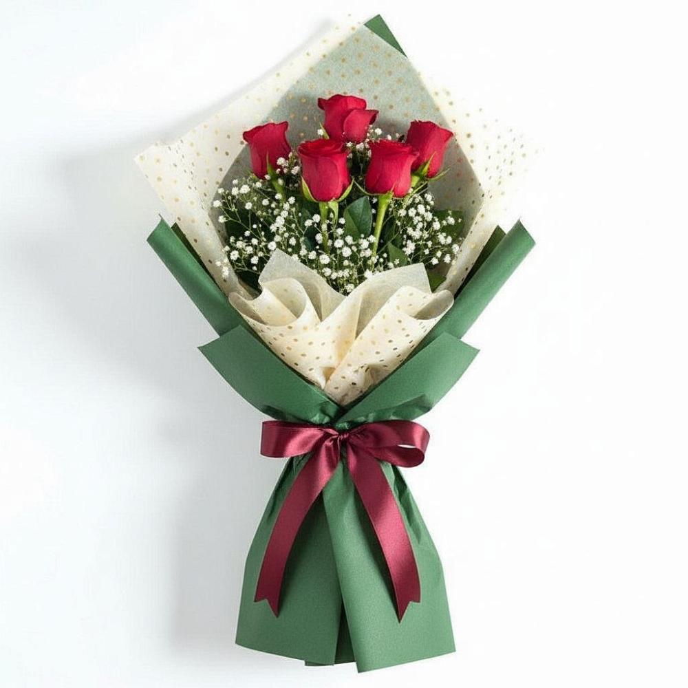 Букет цветов из: Розы в Семеновке