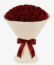 Букет 101 Бордовая роза Блэк Бакарра #REPLACE_PRED# Семеновке