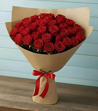 Букет Красные розы Милано в Семеновке
