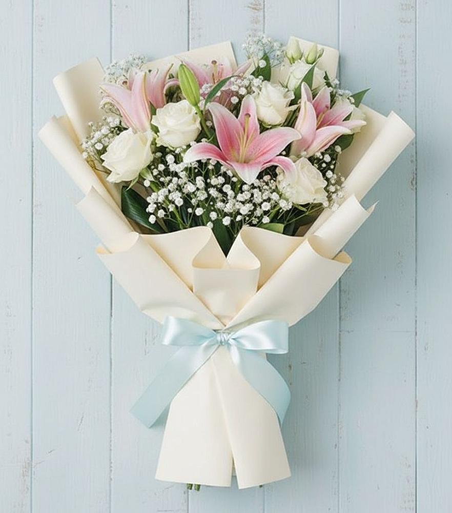 Букет цветов из: Лилии в Семеновке