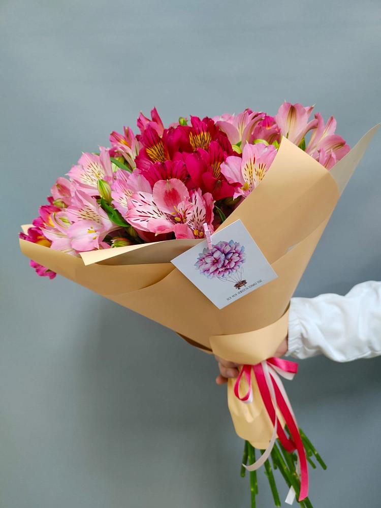 Букет цветов из: Альстромерии в Семеновке