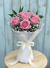 Букет цветов из:  Розы в Семеновке