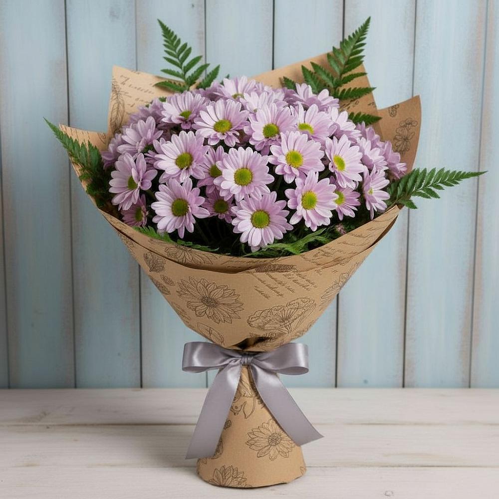 Букет цветов из: Хризантемы в Семеновке