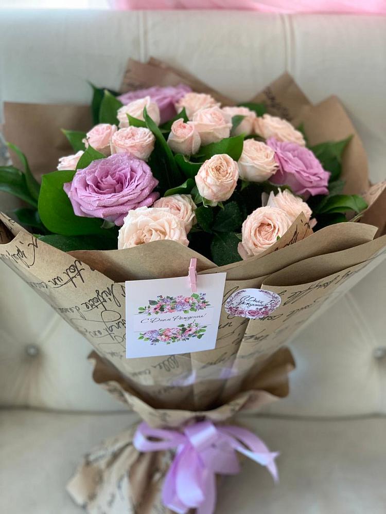 Букет цветов из: Розы в Семеновке