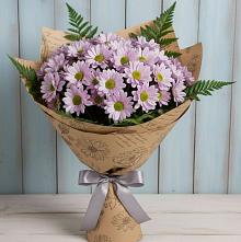 Букет цветов из:  Хризантемы в Семеновке