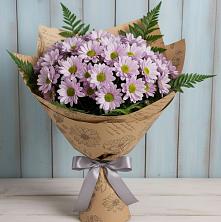 Букет цветов из:  Хризантемы в Семеновке