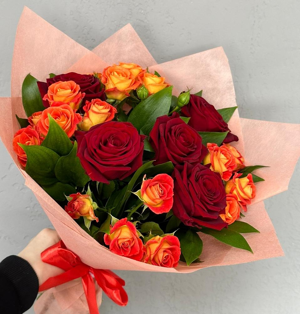 Букет Любовь и восторг в Семеновке