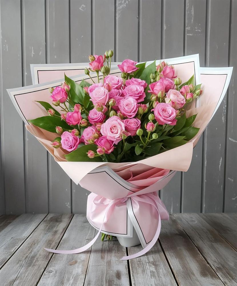 Букет Розовый кустик в Семеновке