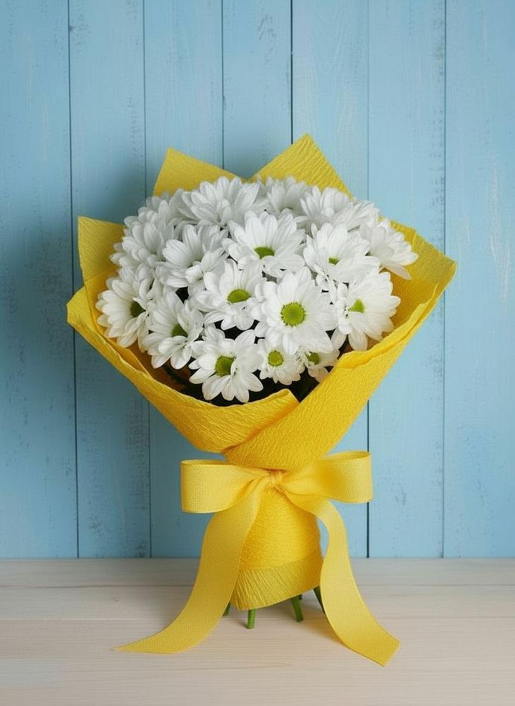 Букет цветов из: Хризантемы в Семеновке