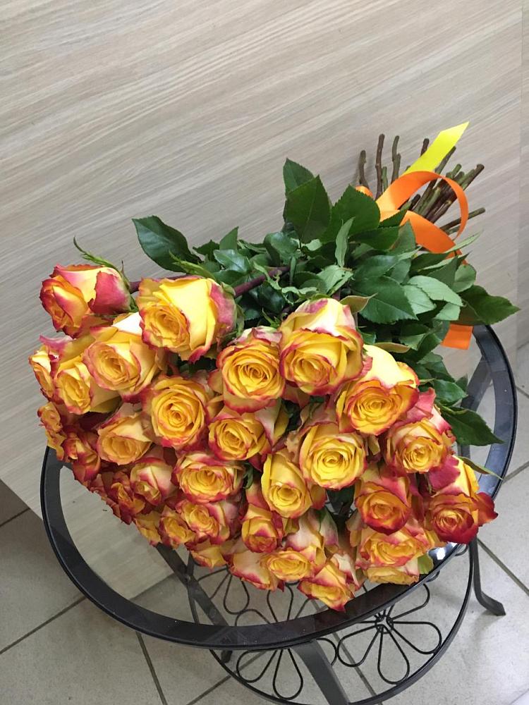 Букет Желтые розы в Семеновке