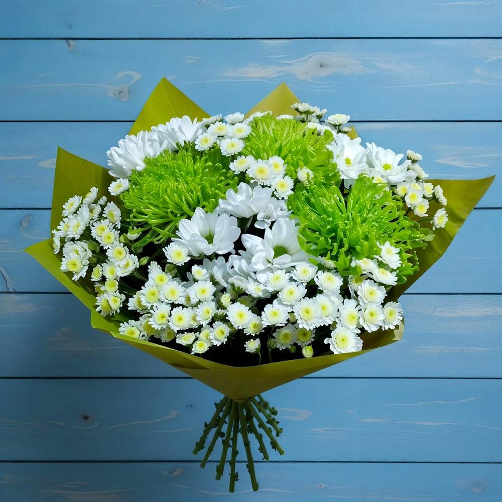 Букет цветов из: Хризантемы в Семеновке