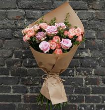Букет цветов из:  Розы в Семеновке