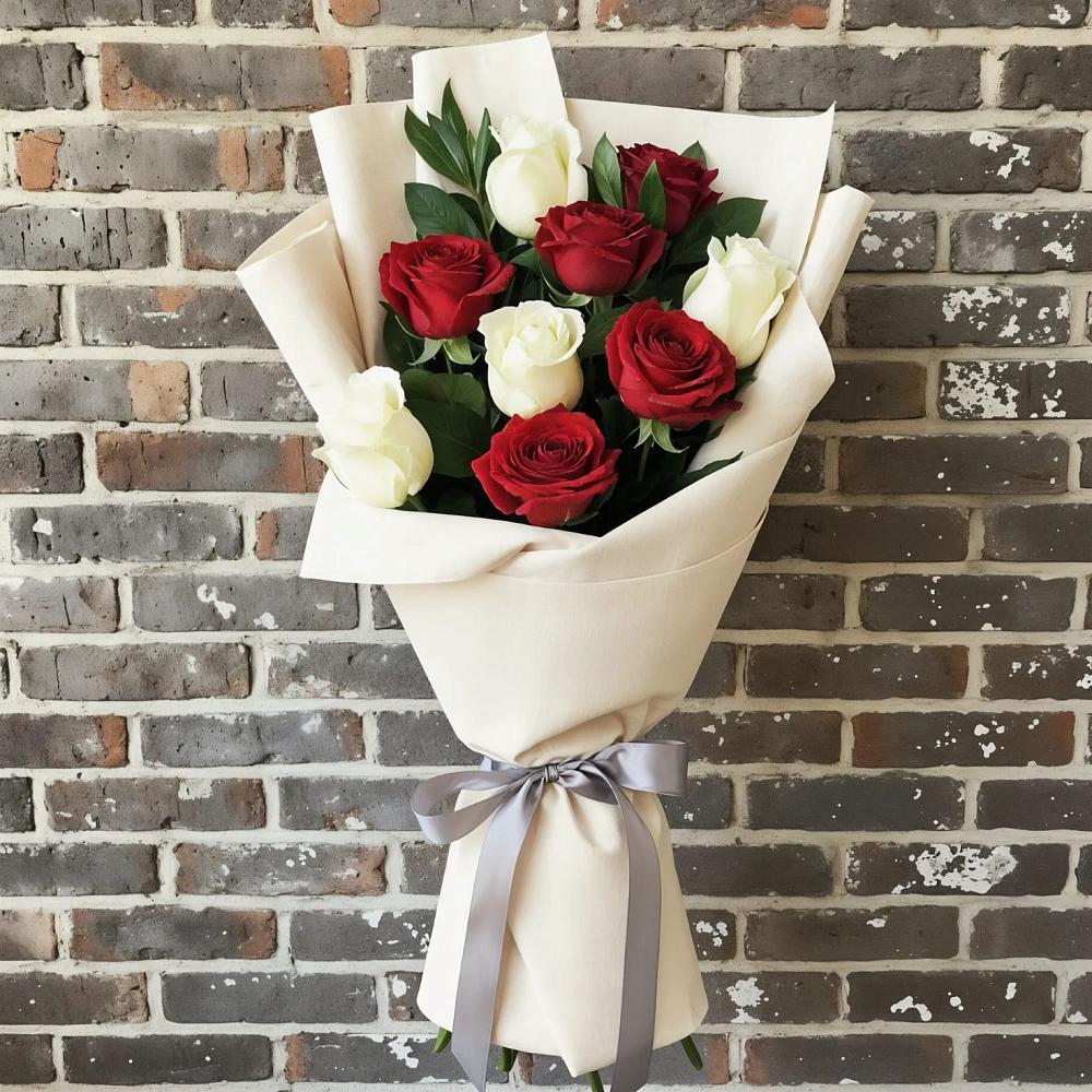 Букет цветов из: Розы в Семеновке