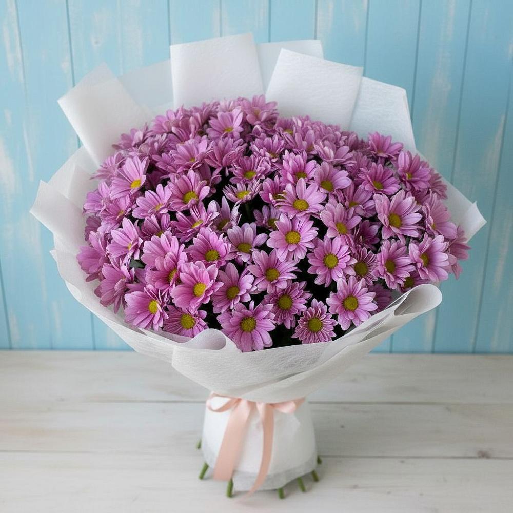 Букет цветов из: Хризантемы в Семеновке
