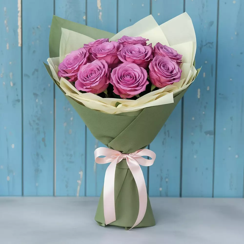 Букет Розы Фёрст Леди в Семеновке