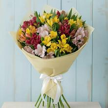 Букет цветов из:  Альстромерии в Семеновке