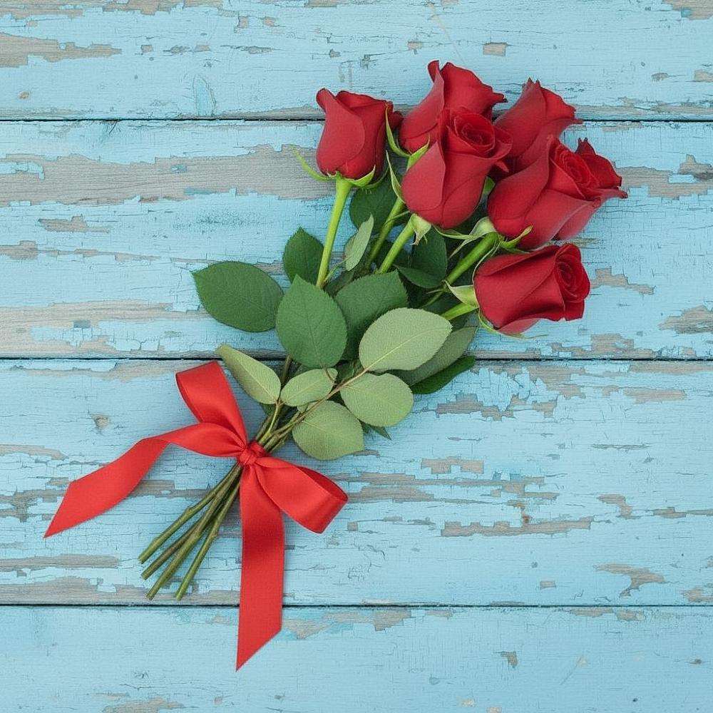 Букет Красные розы в Семеновке