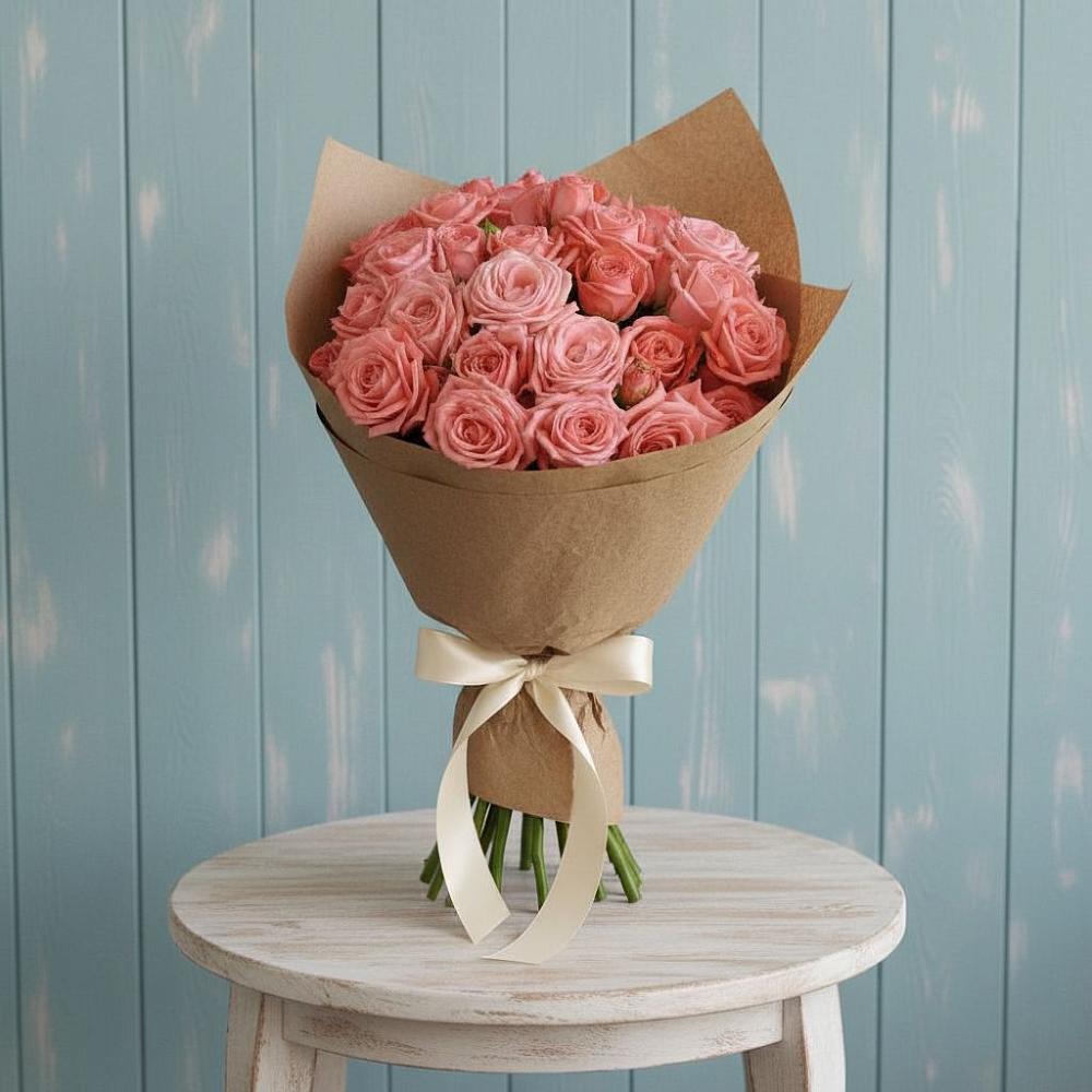 Букет цветов из: Розы в Семеновке