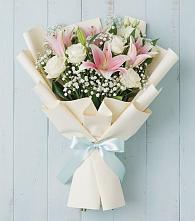 Букет цветов из:  Лилии в Семеновке