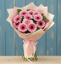 Букет цветов из:  Герберы в Семеновке