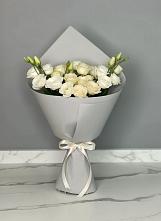 Букет цветов из:  Розы и Лизиантусы #REPLACE_PRED# Семеновке